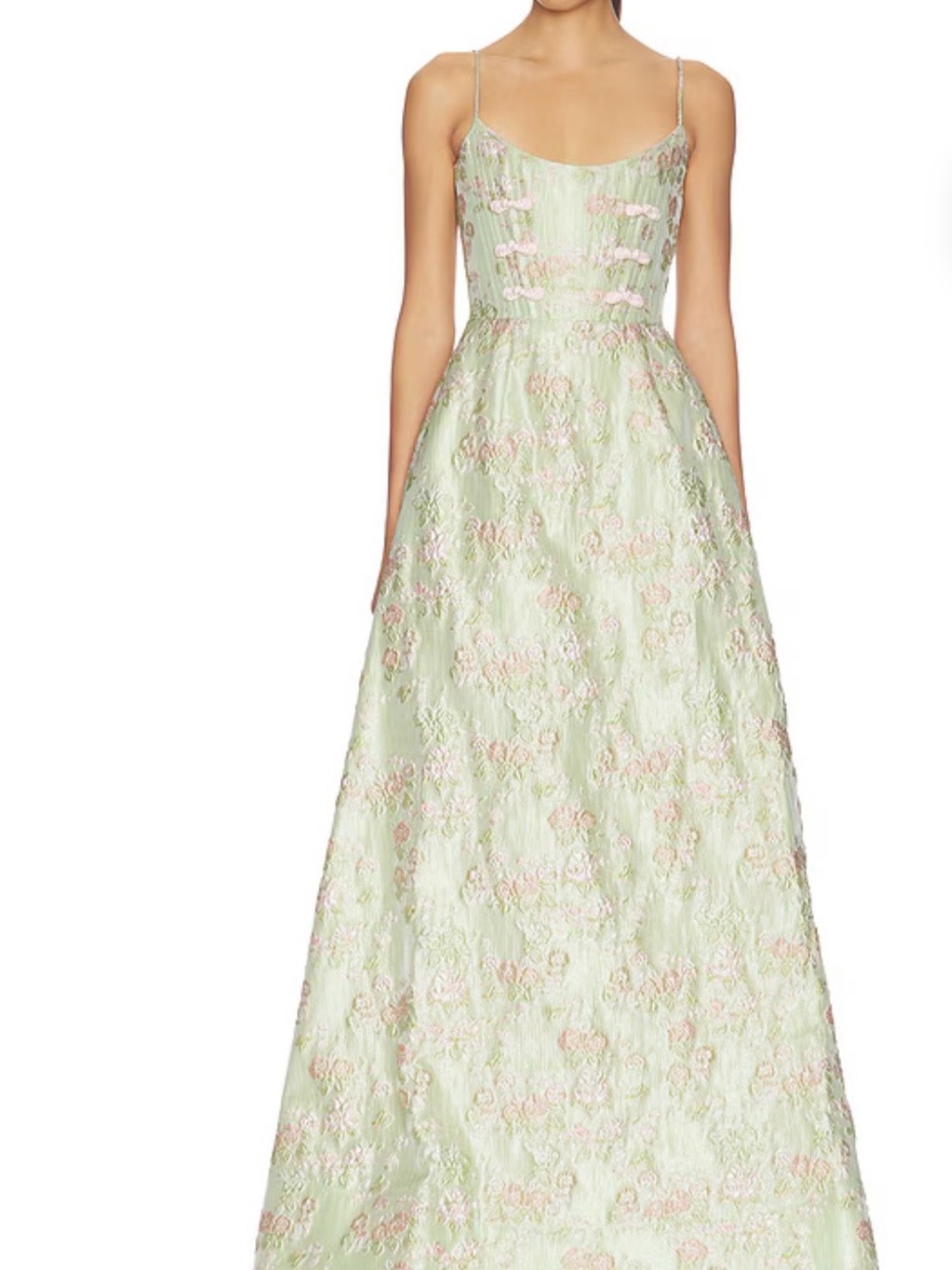 Sau Lee Andrea Brocade Gown NWT